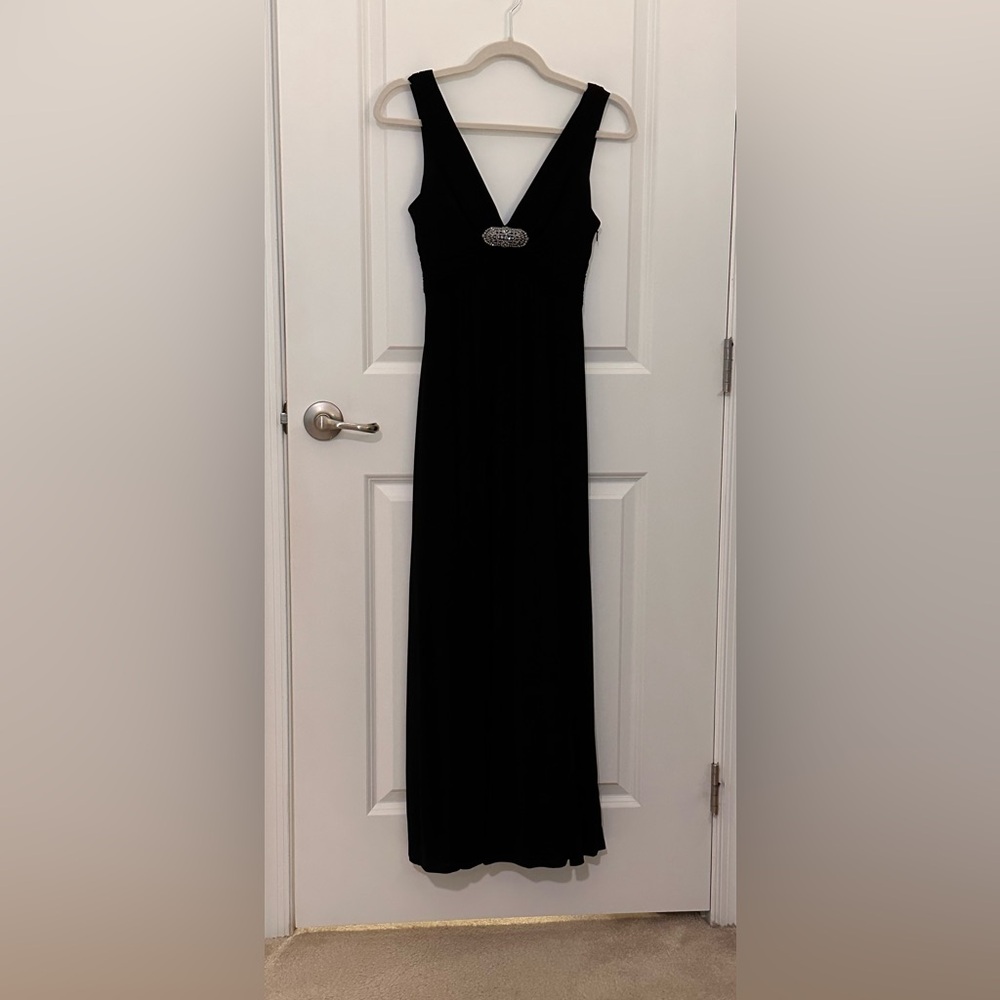 BCBGMaxAzria Strapless Black Dress